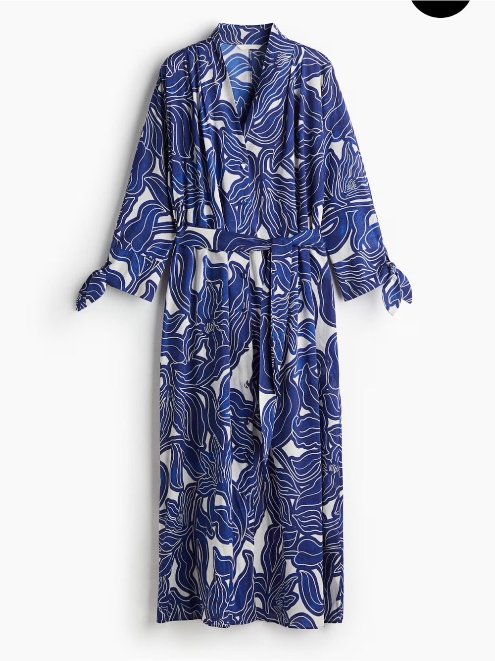 H&M Tie-Belt Shirt Dress
